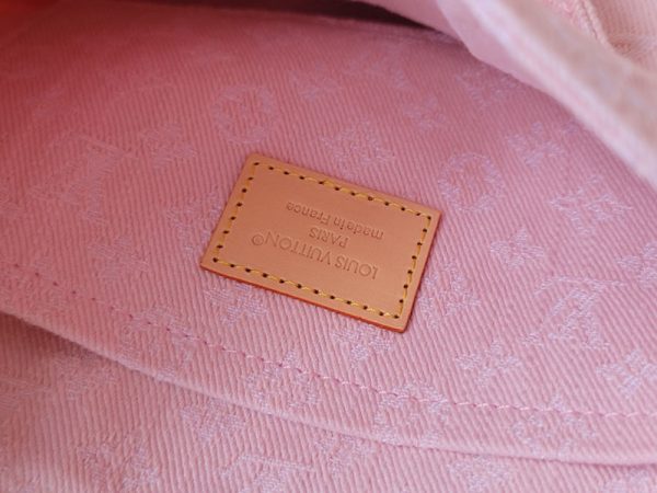 LOUIS VUITTON M13347 サンセット 2025新作 ウォッシュドピンク 超N品 ルイヴィトン デニム バッグ ピンク - 画像 (3)