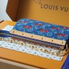 LOUIS VUITTON ルイヴィトン x 村上隆 ポシェット アクセソワール チェリーデニムブルー M13994 超N品 - 画像 (8)