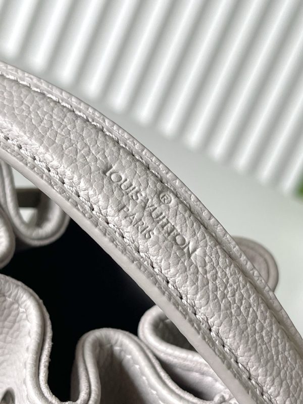 LOUIS VUITTON ナノ・ノエ モノグラム・アンプラント ブリューム グレー/ホワイトクオーツ M14224 超N品 - 画像 (5)