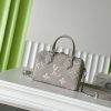 LOUIS VUITTON バイカラー モノグラム・アンプラント スピーディ・バンドリエール20 ブリュームグレー 2025新作 M14207 超N品 - 画像 (8)