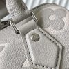 LOUIS VUITTON バイカラー モノグラム・アンプラント スピーディ・バンドリエール20 ブリュームグレー 2025新作 M14207 超N品 - 画像 (4)