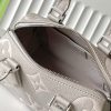 LOUIS VUITTON バイカラー モノグラム・アンプラント スピーディ・バンドリエール20 ブリュームグレー 2025新作 M14207 超N品 - 画像 (2)