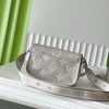 LOUIS VUITTON ディアヌ NM PM M14214 ブリューム グレー モノグラムアンプラント ジャイアント グレインレザー 2WAY 斜め掛け 肩掛け 超N品 - 画像 (8)