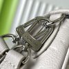LOUIS VUITTON ディアヌ NM PM M14214 ブリューム グレー モノグラムアンプラント ジャイアント グレインレザー 2WAY 斜め掛け 肩掛け 超N品 - 画像 (5)