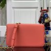 LOUIS VUITTON ウォレット オン チェーン・LV ブルーム ショルダーバッグ M14548 スイートコーラル 超N品 - 画像 (8)