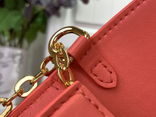 LOUIS VUITTON ウォレット オン チェーン・LV ブルーム ショルダーバッグ M14548 スイートコーラル 超N品 - 画像 (6)