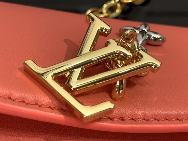 LOUIS VUITTON ウォレット オン チェーン・LV ブルーム ショルダーバッグ M14548 スイートコーラル 超N品 - 画像 (4)