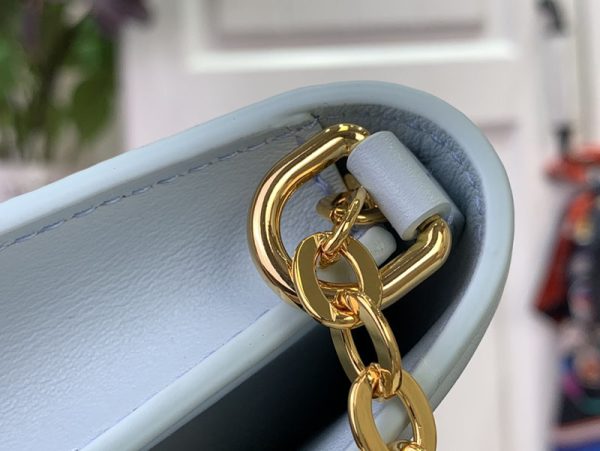 LOUIS VUITTON ウォレット オン チェーン・LV ブルーム ショルダーバッグ M14547 アズールブルー 超N品 - 画像 (5)