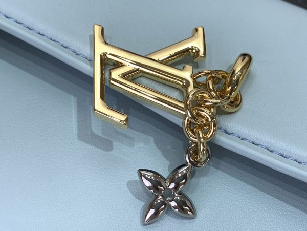 LOUIS VUITTON ウォレット オン チェーン・LV ブルーム ショルダーバッグ M14547 アズールブルー 超N品 - 画像 (4)