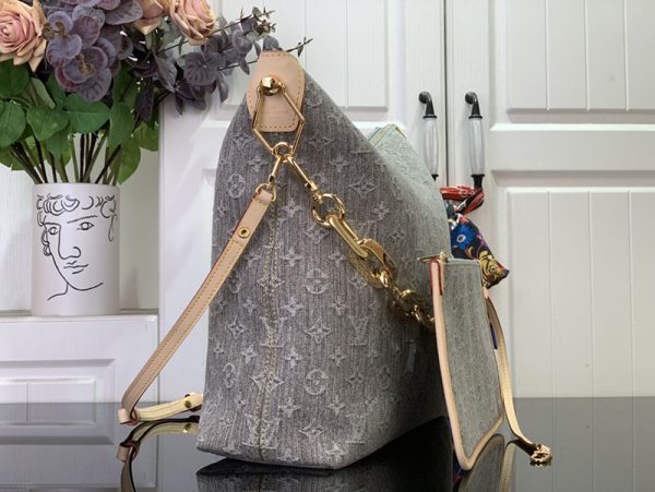 LOUIS VUITTON Coussin Hobo MM モノグラムデニム バッグ M13390 クッサン ルイヴィトン ホーボー MM 超N品 - 画像 (9)