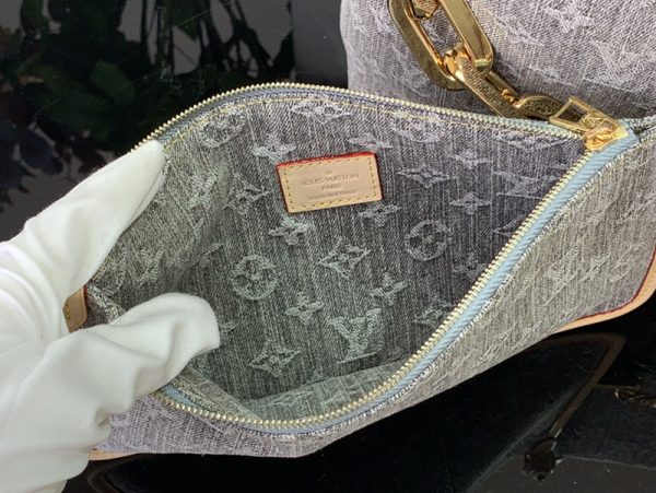 LOUIS VUITTON Coussin Hobo MM モノグラムデニム バッグ M13390 クッサン ルイヴィトン ホーボー MM 超N品 - 画像 (4)