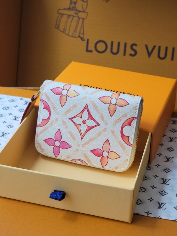 LOUIS VUITTON コインケース モノグラムタイル コーラル ジッピーコインパース M83658 超N品 - 画像 (8)