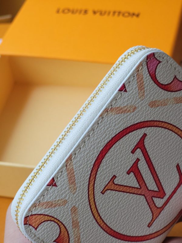 LOUIS VUITTON コインケース モノグラムタイル コーラル ジッピーコインパース M83658 超N品 - 画像 (2)