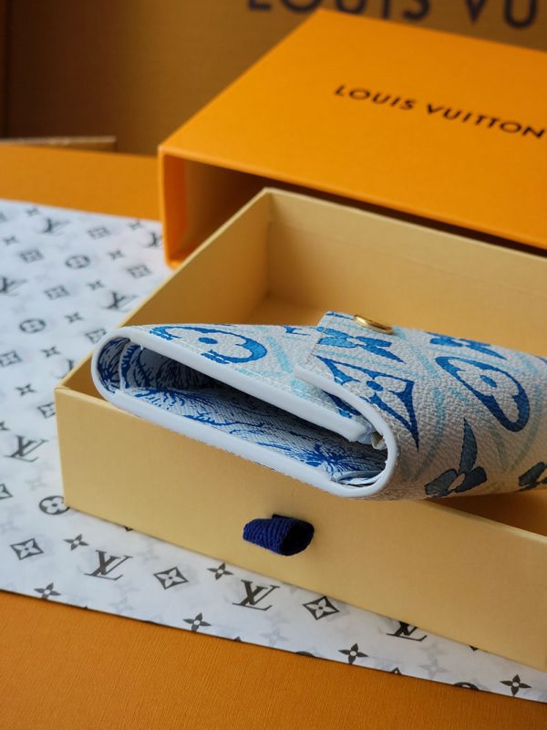 LOUIS VUITTON モノグラム タイル ポルトフォイユ ヴィクトリース M83623 レディース 三つ折り財布 超N品 - 画像 (8)