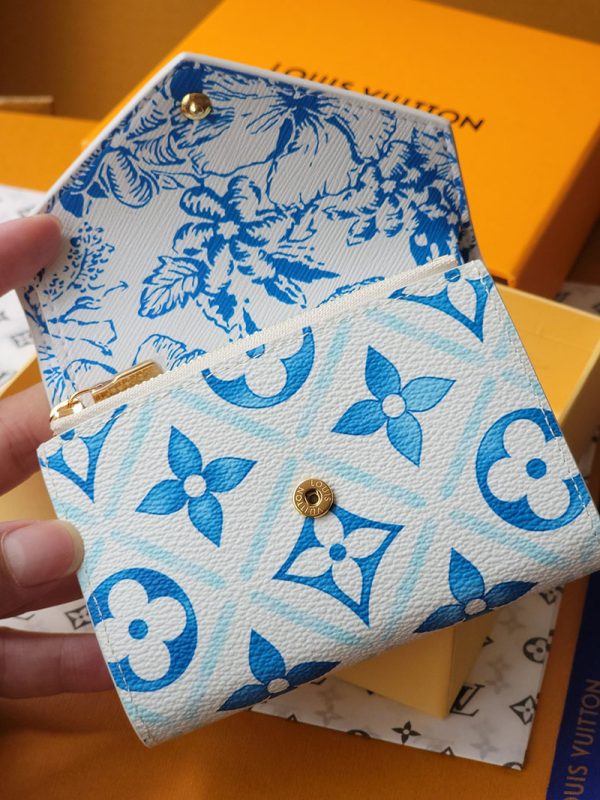 LOUIS VUITTON モノグラム タイル ポルトフォイユ ヴィクトリース M83623 レディース 三つ折り財布 超N品 - 画像 (6)
