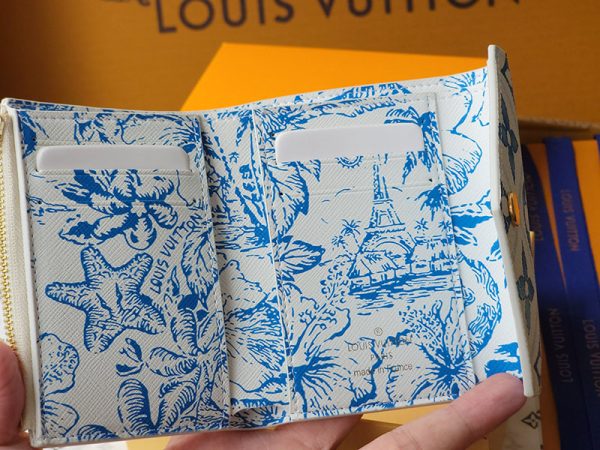 LOUIS VUITTON モノグラム タイル ポルトフォイユ ヴィクトリース M83623 レディース 三つ折り財布 超N品 - 画像 (5)