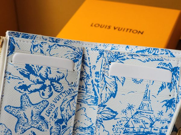 LOUIS VUITTON モノグラム タイル ポルトフォイユ ヴィクトリース M83623 レディース 三つ折り財布 超N品 - 画像 (4)