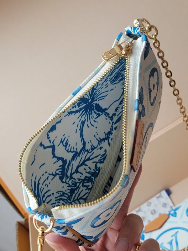 LOUIS VUITTON M25374 ショルダーバッグ ミュルティ ポシェット アクセソワール モノグラムタイル 超N品 - 画像 (4)
