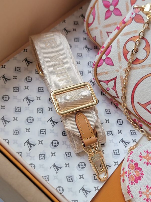 LOUIS VUITTON ミュルティ ポシェット アクセソワール モノグラムタイル lv301539 超N品 ルイヴィトン ミニバッグ 安い - 画像 (9)