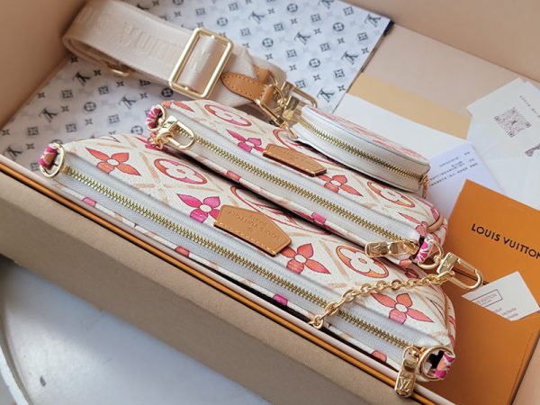 LOUIS VUITTON ミュルティ ポシェット アクセソワール モノグラムタイル lv301539 超N品 ルイヴィトン ミニバッグ 安い - 画像 (7)
