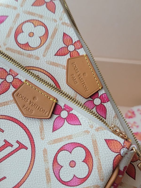 LOUIS VUITTON ミュルティ ポシェット アクセソワール モノグラムタイル lv301539 超N品 ルイヴィトン ミニバッグ 安い - 画像 (2)