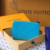 LOUIS VUITTON 財布 ポルトフォイユ・パイロット トリヨンレザー ターコイズ M11500 ターコイズ 超N品 - 画像 (9)