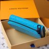 LOUIS VUITTON 財布 ポルトフォイユ・パイロット トリヨンレザー ターコイズ M11500 ターコイズ 超N品 - 画像 (8)