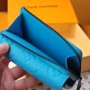 LOUIS VUITTON 財布 ポルトフォイユ・パイロット トリヨンレザー ターコイズ M11500 ターコイズ 超N品 - 画像 (2)