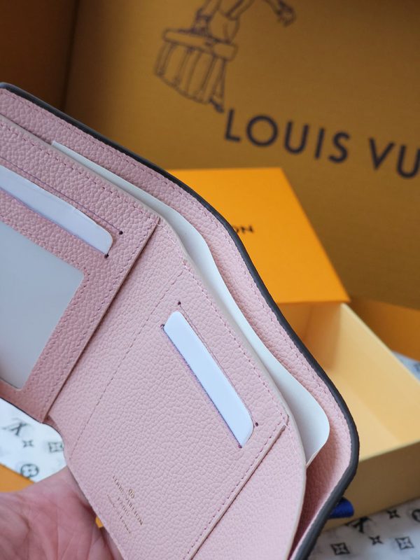 LOUIS VUITTON ポルトフォイユ・イリス 三つ折り財布 lv301549 ブトンドローズ 超N品 ルイヴィトン ミニ財布 ピンク - 画像 (5)