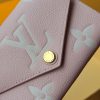 LOUIS VUITTON M14229 ポルトフォイユ ヴィクトリーヌ バイカラーモノグラムアンプラント ピンク クオーツ 三つ折り財布 財布 レディース - 画像 (7)