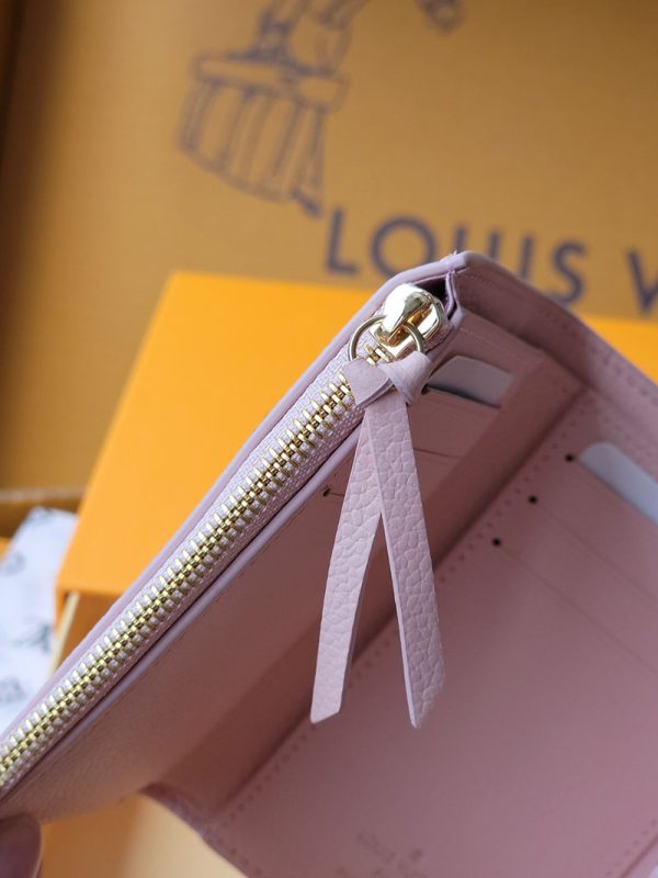 LOUIS VUITTON M14229 ポルトフォイユ ヴィクトリーヌ バイカラーモノグラムアンプラント ピンク クオーツ 三つ折り財布 財布 レディース - 画像 (4)