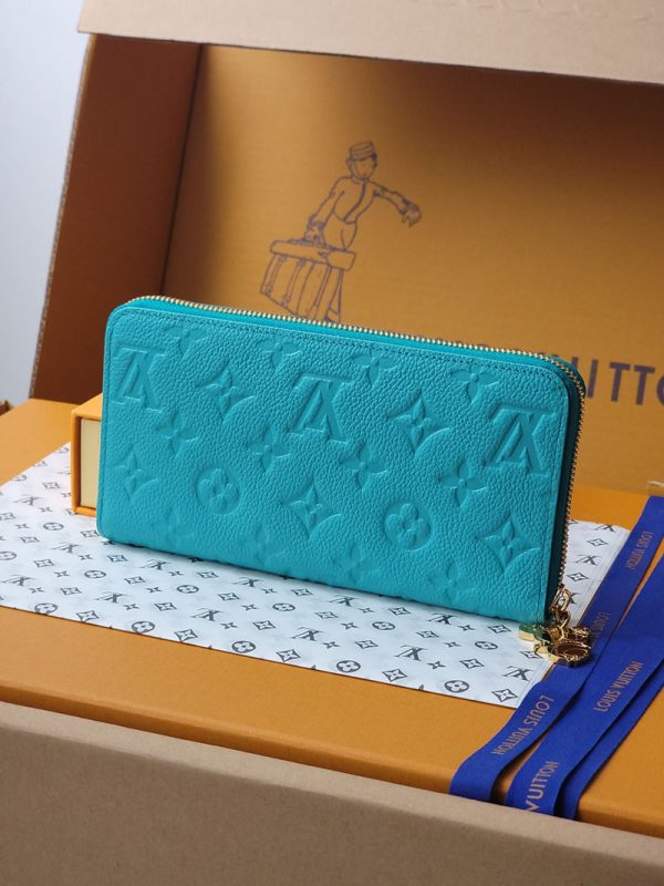 LOUIS VUITTON LV × TM ジッピー･ウォレット lv301554 ターコイズ 超N品 ルイヴィトン 村上隆 2025 財布 - 画像 (9)