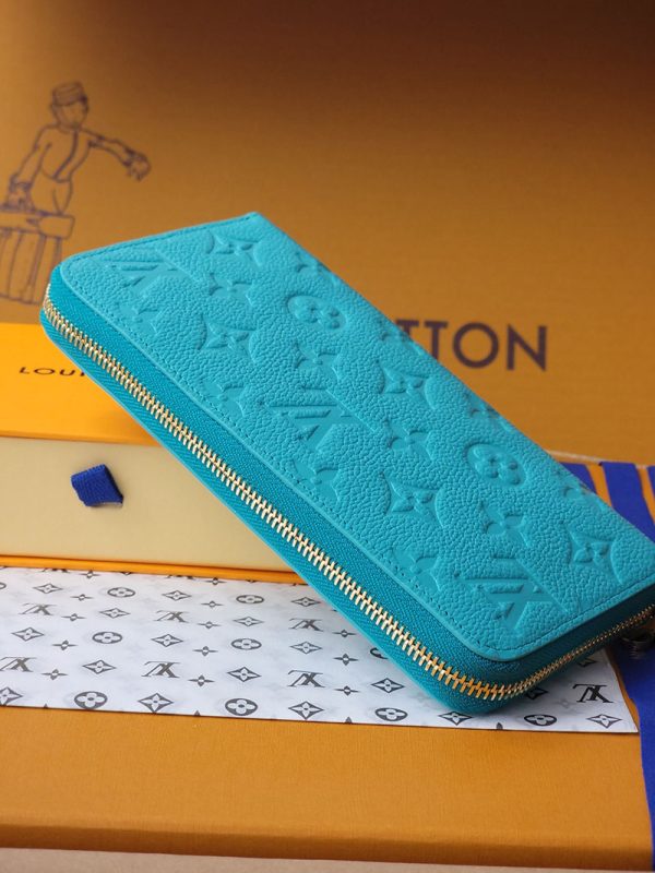 LOUIS VUITTON LV × TM ジッピー･ウォレット lv301554 ターコイズ 超N品 ルイヴィトン 村上隆 2025 財布 - 画像 (8)