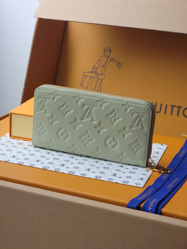 LOUIS VUITTON LV × TM ジッピー･ウォレット lv301555 クレイ グリーン 超N品 ルイヴィトン 村上隆 2025 財布 - 画像 (9)
