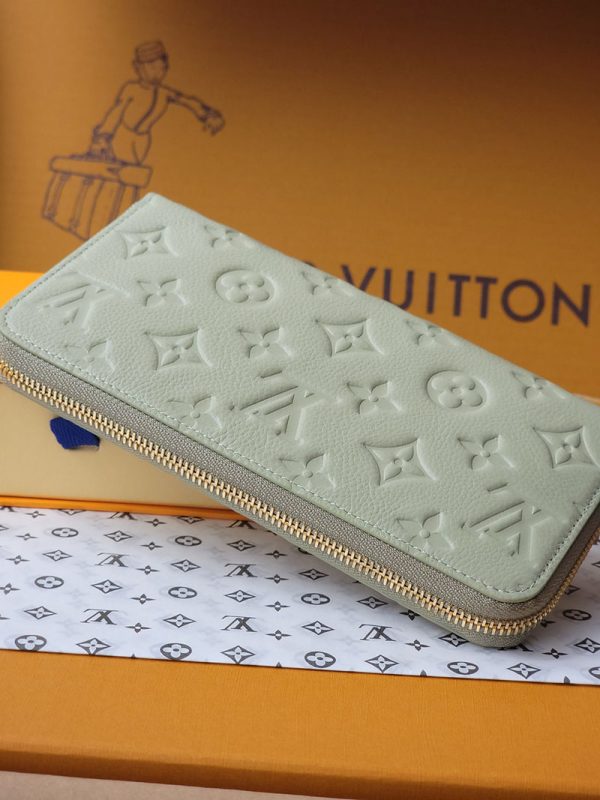 LOUIS VUITTON LV × TM ジッピー･ウォレット lv301555 クレイ グリーン 超N品 ルイヴィトン 村上隆 2025 財布 - 画像 (8)