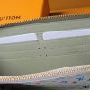 LOUIS VUITTON LV × TM ジッピー･ウォレット lv301555 クレイ グリーン 超N品 ルイヴィトン 村上隆 2025 財布 - 画像 (5)
