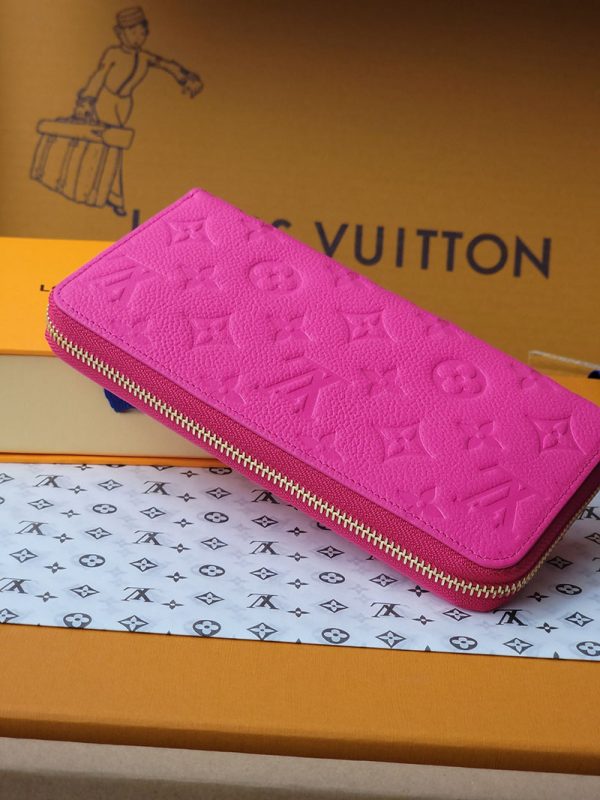 LOUIS VUITTON ヴィトン×村上隆 LV×TM ジッピーウォレット M13618 カワイイピンク 超N品 - 画像 (8)
