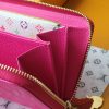 LOUIS VUITTON ヴィトン×村上隆 LV×TM ジッピーウォレット M13618 カワイイピンク 超N品 - 画像 (2)