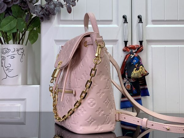 LOUIS VUITTON クッサン バックパック PM lv301557 オパール ピンク 超N品 ルイヴィトン リュック ピンク - 画像 (9)