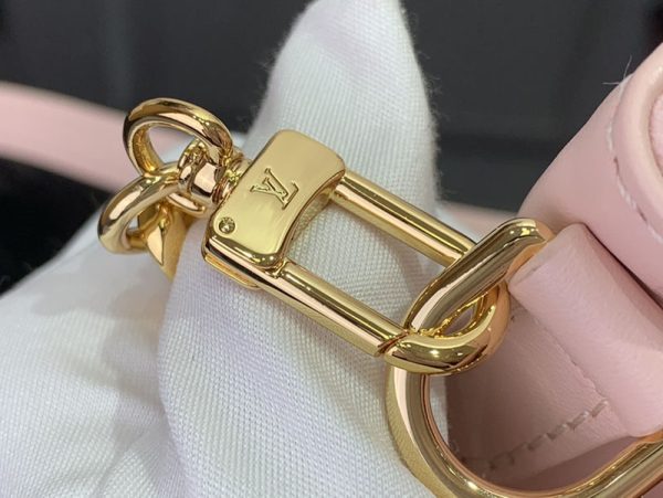 LOUIS VUITTON クッサン バックパック ミニ M13389 RFID モノグラム ラムレザー ジャスマン ピンク ゴールド金具 超N品 - 画像 (6)