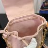 LOUIS VUITTON クッサン バックパック ミニ M13389 RFID モノグラム ラムレザー ジャスマン ピンク ゴールド金具 超N品 - 画像 (4)