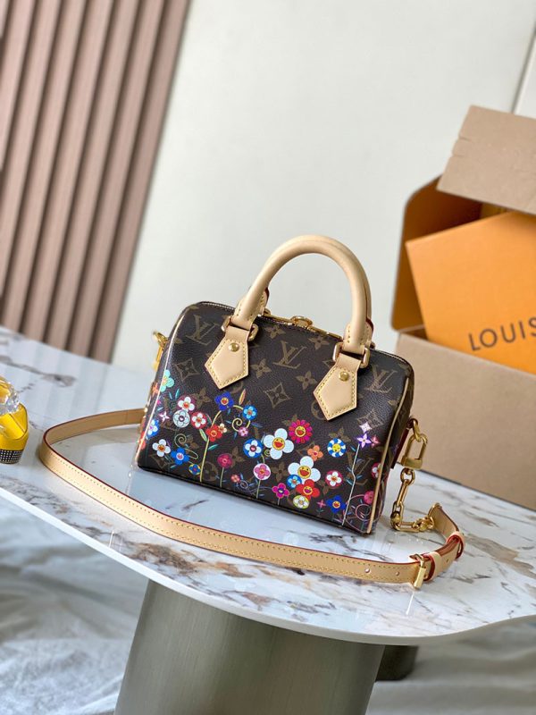 逸品 ルイヴィトン LV×TM ショルダーバッグ ハンドバッグ M14175 スピーディ バンドリエール 20 Louis Vuitton - 画像 (10)