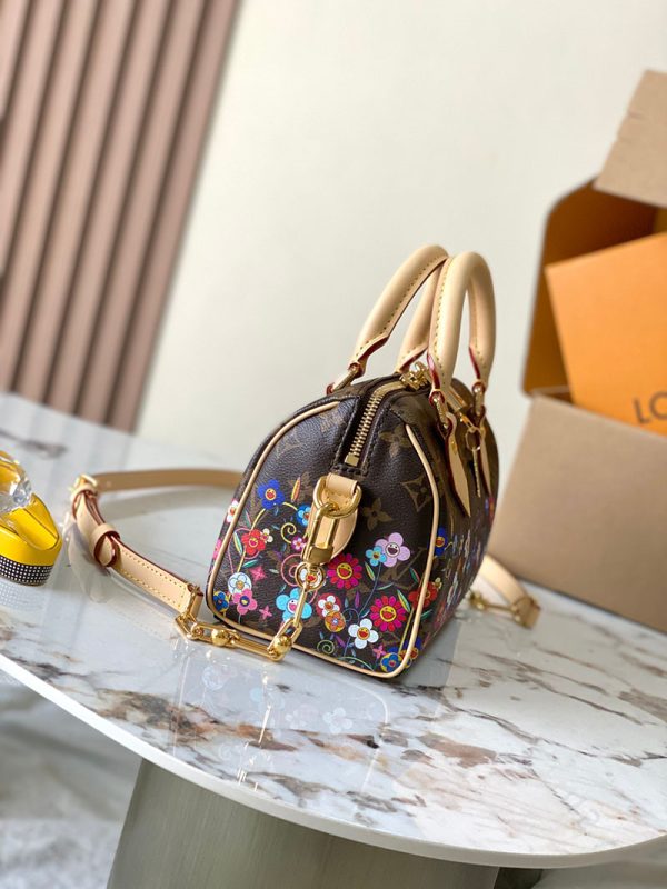 逸品 ルイヴィトン LV×TM ショルダーバッグ ハンドバッグ M14175 スピーディ バンドリエール 20 Louis Vuitton - 画像 (5)