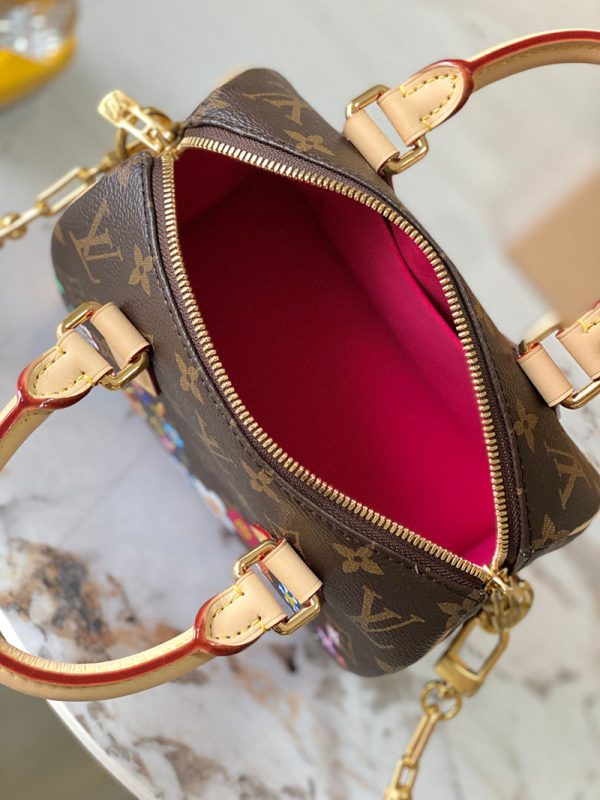 逸品 ルイヴィトン LV×TM ショルダーバッグ ハンドバッグ M14175 スピーディ バンドリエール 20 Louis Vuitton - 画像 (3)