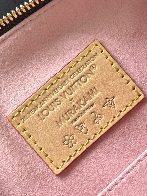逸品 ルイヴィトン M14174 LV × 村上隆 チェリーブロッサム モノグラム スピーディ バンドリエール25 Louis Vuitton - 画像 (2)