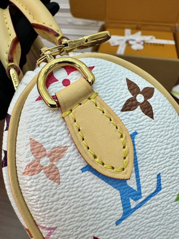 逸品 ルイヴィトン ハンドバッグ モノグラム LV × TM ナノ・スピーディ M13391 LOUIS VUITTON - 画像 (2)
