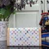 LOUIS VUITTON ルイヴィトン x 村上隆 ポルトフォイユ・サラ NM モノグラム マルチカラー M13397 超N品 - 画像 (8)