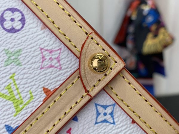 LOUIS VUITTON ルイヴィトン x 村上隆 ポルトフォイユ・サラ NM モノグラム マルチカラー M13397 超N品 - 画像 (6)