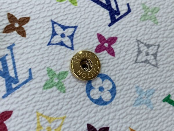 LOUIS VUITTON ルイヴィトン x 村上隆 ポルトフォイユ・サラ NM モノグラム マルチカラー M13397 超N品 - 画像 (3)