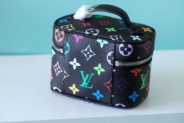 LOUIS VUITTON ルイヴィトン x 村上隆 M14033 LV × TM ニース･ナノ ポーチ 超N品 - 画像 (9)